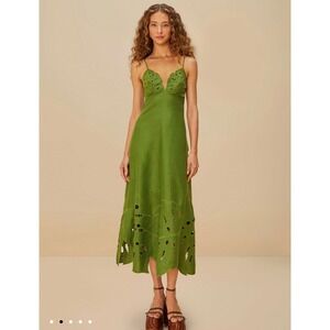 farm rio heart sequin midi dress FARM Rio Hearts Sequin Midi Dress, Hearts / XL